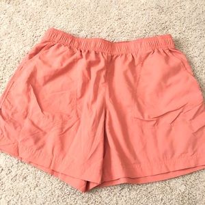 Orange Columbia Shorts